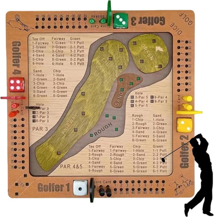 ⛳Bordsspel med tärningar och golf🎲✨