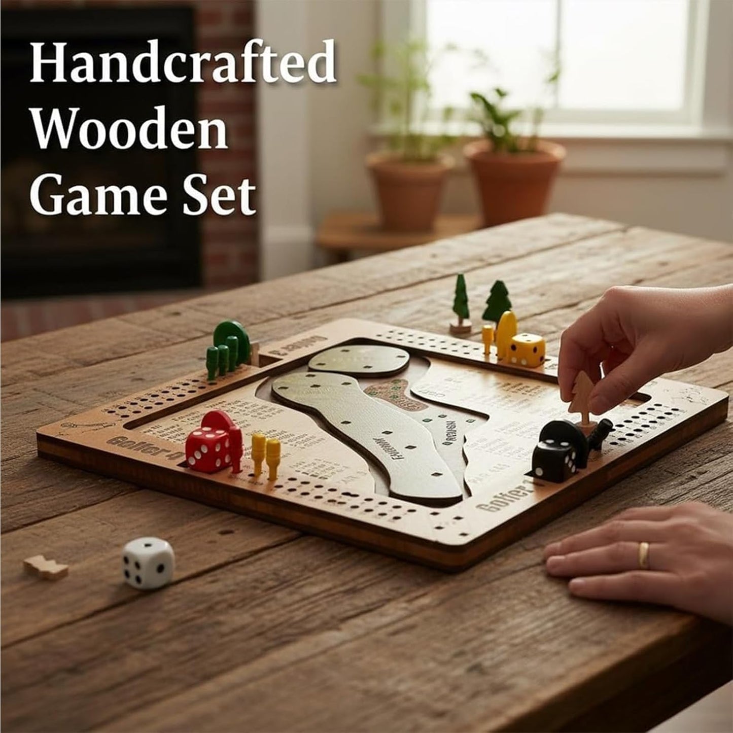 ⛳Bordsspel med tärningar och golf🎲✨