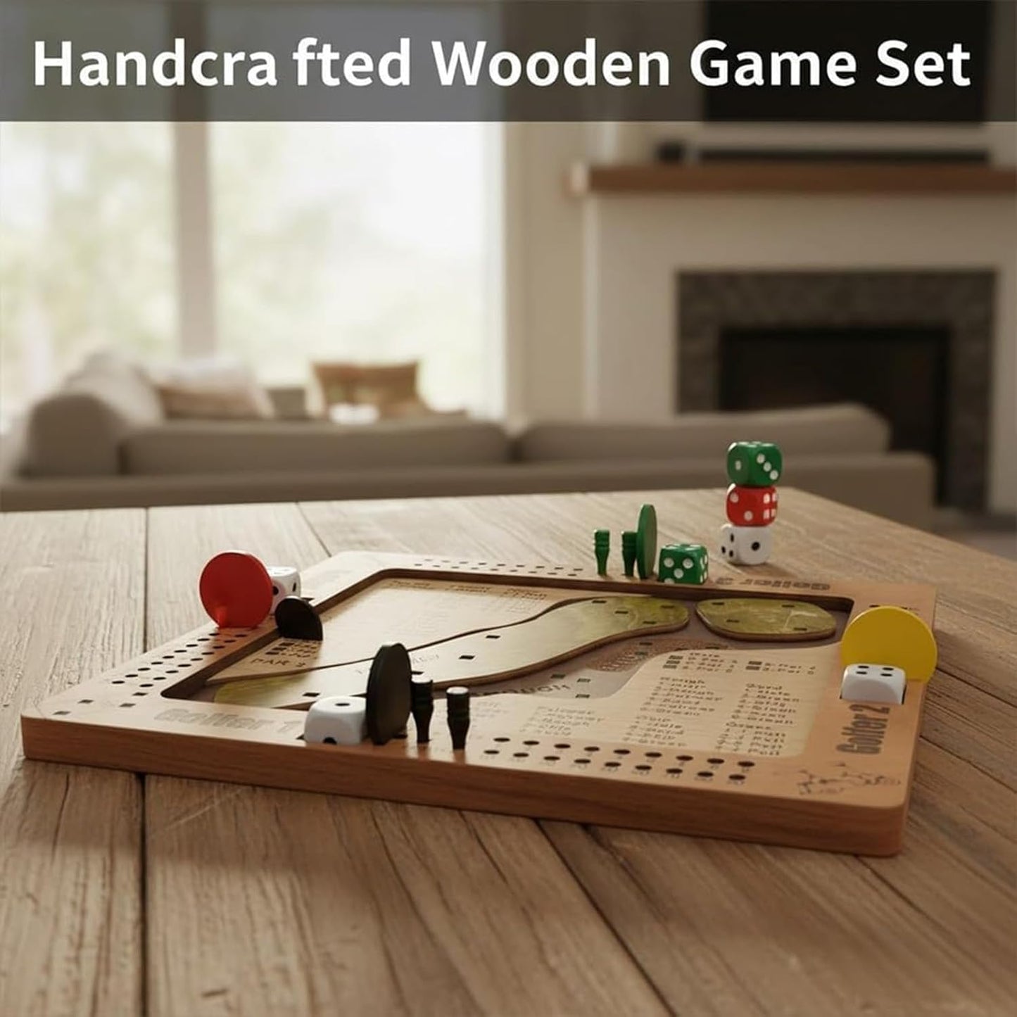 ⛳Bordsspel med tärningar och golf🎲✨