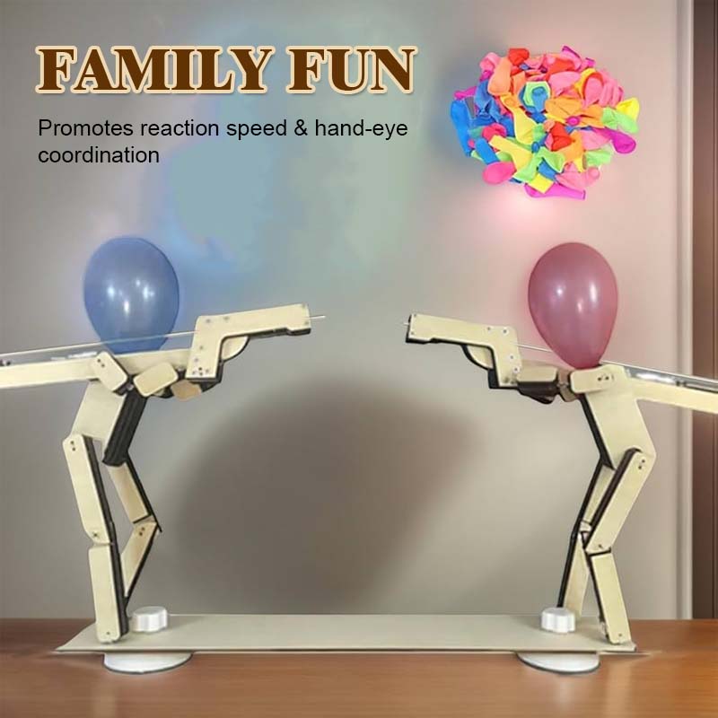 🎈 Holzkämpfer Ballon-Duell · Wer wird der Champion? 🔥