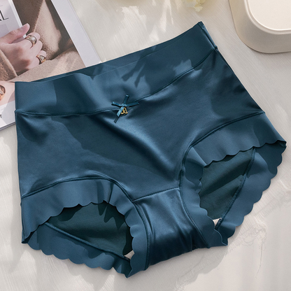 💖Größe: 40-100kg✨🎁Kaufe 1, erhalte 2 (3er-Pack) 🎁Premium Satin Antibakterielle Eis-Seide Feuchtigkeitsabsorbierender Slip