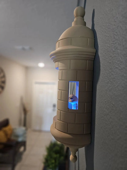 Puerto Ricanische Garita Wand Coqui Lampe