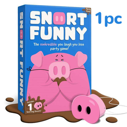 Snort Funny: Partyspelet "Skratta och du förlorar" 🐷😂
