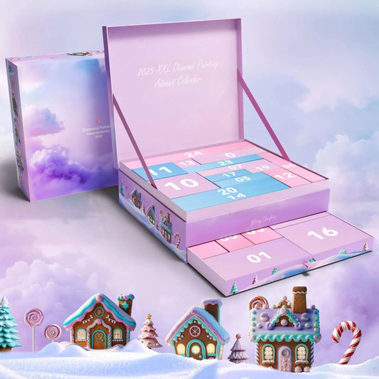💎🎄2025 XXL Diamond Painting Adventskalender - ✨Limitiert Auflage