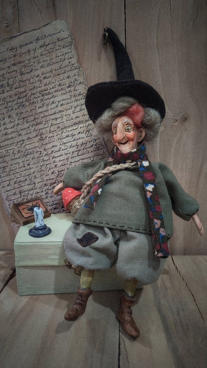 💞🧙Handgjord lyckobringande kökshäxa: din mysiga köksväktare