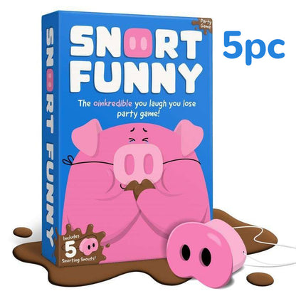 Snort Funny: Partyspelet "Skratta och du förlorar" 🐷😂