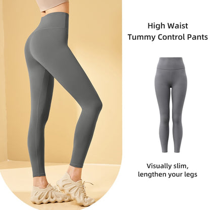 🎁Letzter Tag: 49 % Rabatt!🔥Hochgeschnittene Leggings mit Bauchkontrolle und Figurformung für Workouts