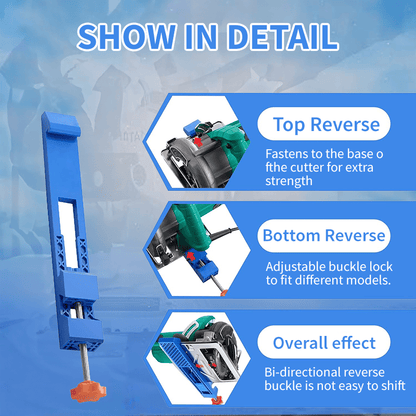 ⚒️Justerbar skärmaskinens basguid