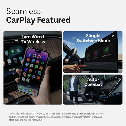 Kabelgebundenes CarPlay unterstützt die Rückwärtssteuerungsspiegelung
