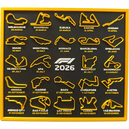 📅Formel 1-kalender 2026 F1