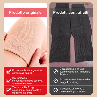 Bequeme und thermoelastische lange Knieschoner