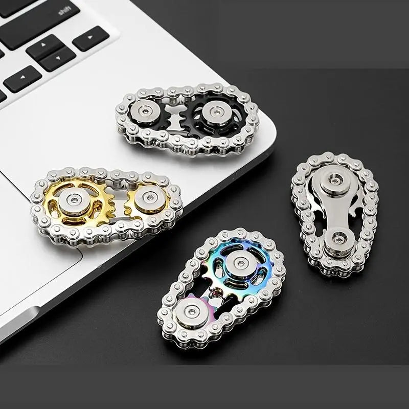 Slitstark Top Gear Gyro-fidgetleksak Med Finger - perfekt present till tonåringar och vuxna