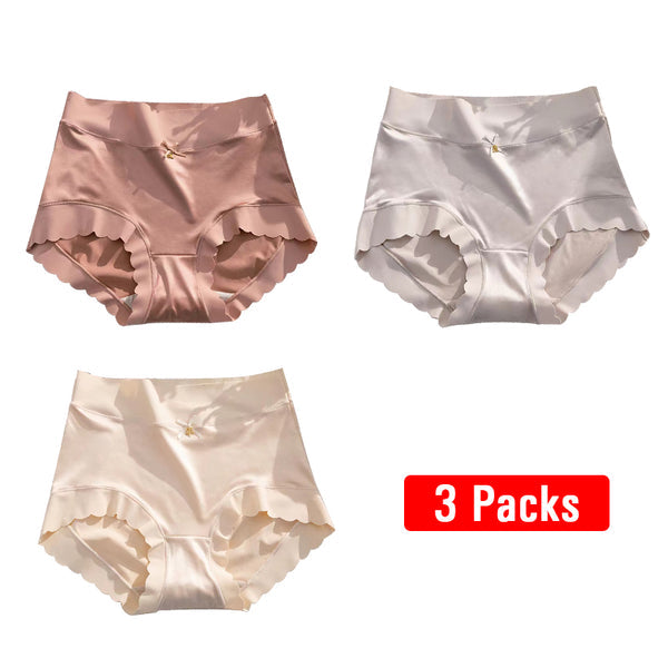 💖Größe: 40-100kg✨🎁Kaufe 1, erhalte 2 (3er-Pack) 🎁Premium Satin Antibakterielle Eis-Seide Feuchtigkeitsabsorbierender Slip