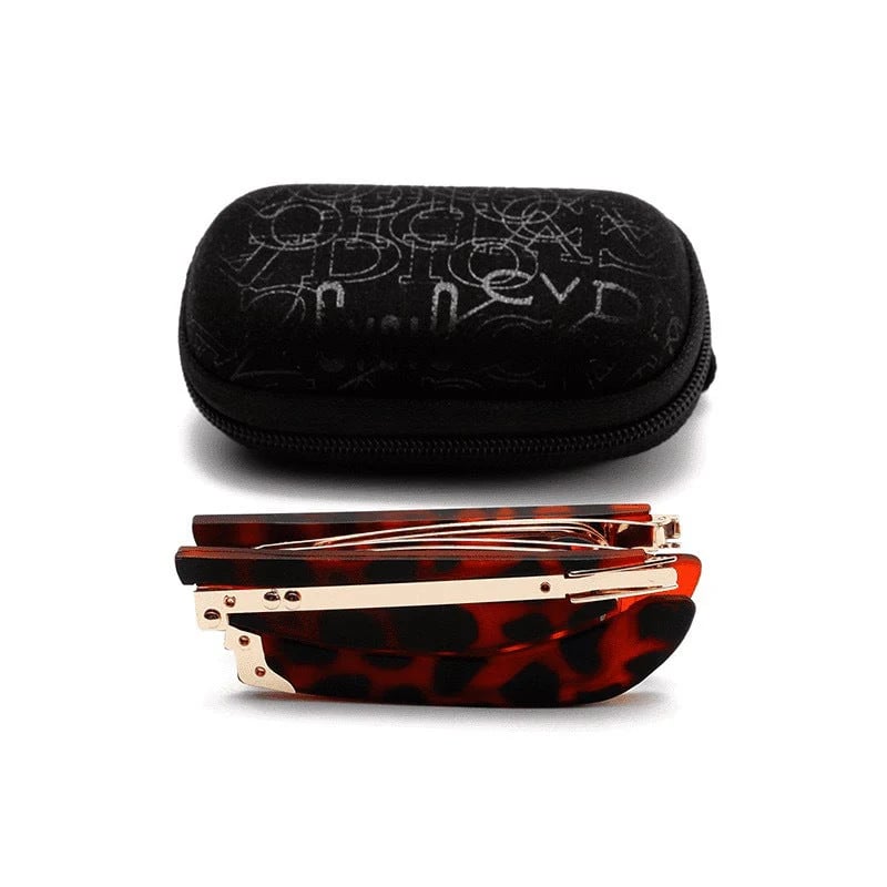 👓Hopfällbara läsglasögon med blått ljusfilter och etu