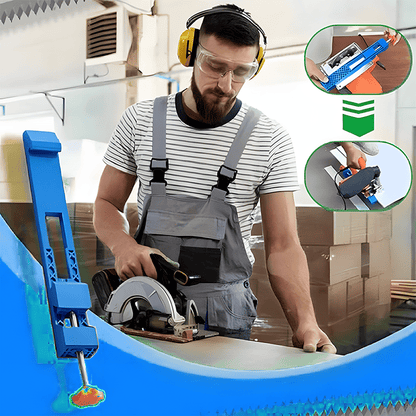 ⚒️Justerbar skärmaskinens basguid