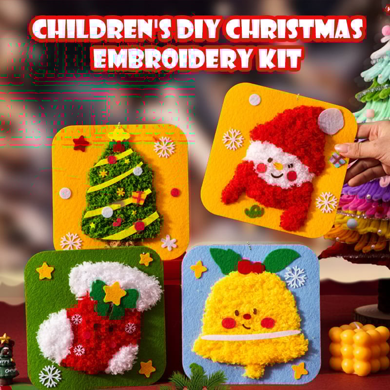 DIY Weihnachts-Stickerei Kit