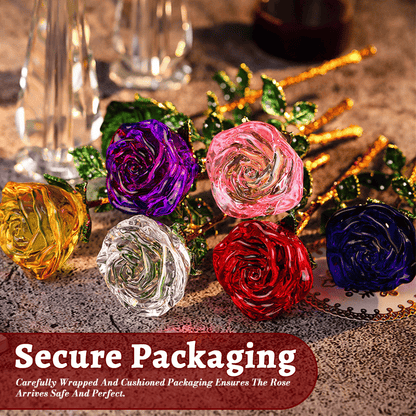 🌹Valentine Hot Sale 50 % rabatt💕För evigt blommande kristallros