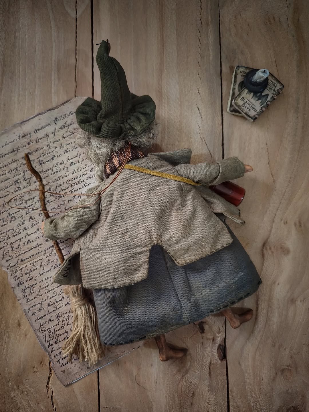 💞🧙Handgjord lyckobringande kökshäxa: din mysiga köksväktare