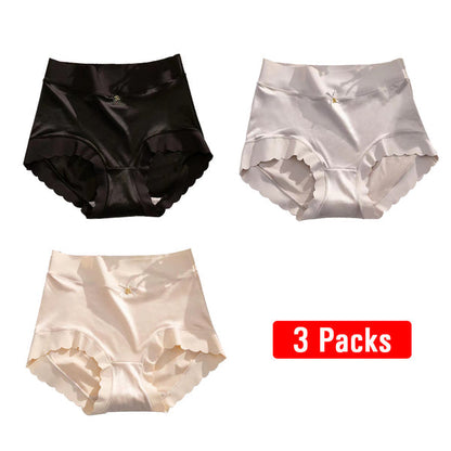 💖Größe: 40-100kg✨🎁Kaufe 1, erhalte 2 (3er-Pack) 🎁Premium Satin Antibakterielle Eis-Seide Feuchtigkeitsabsorbierender Slip