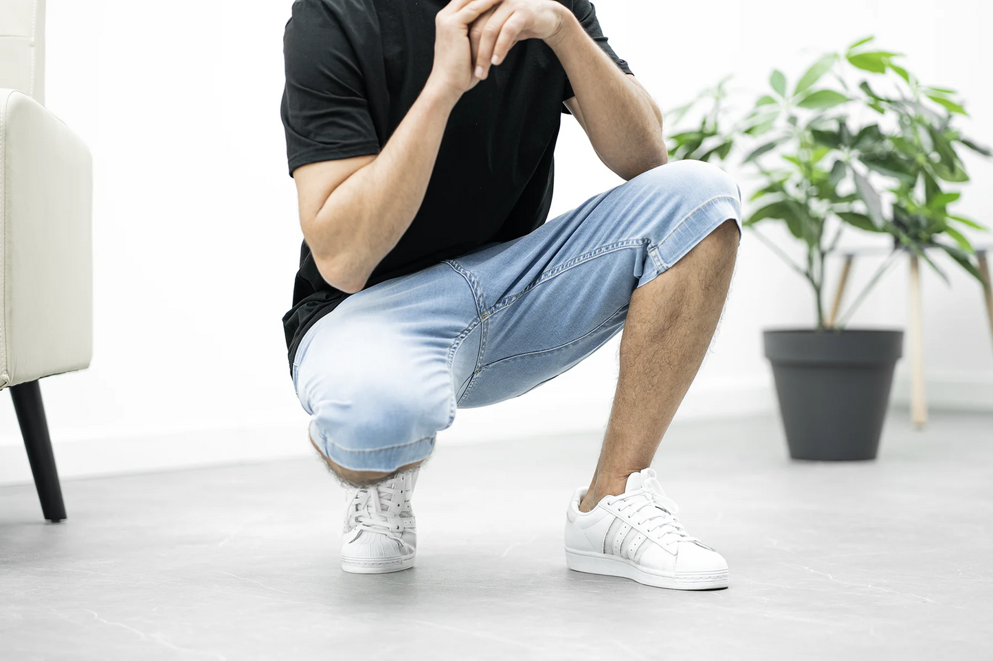 Kurze Jeanshose Für Herren