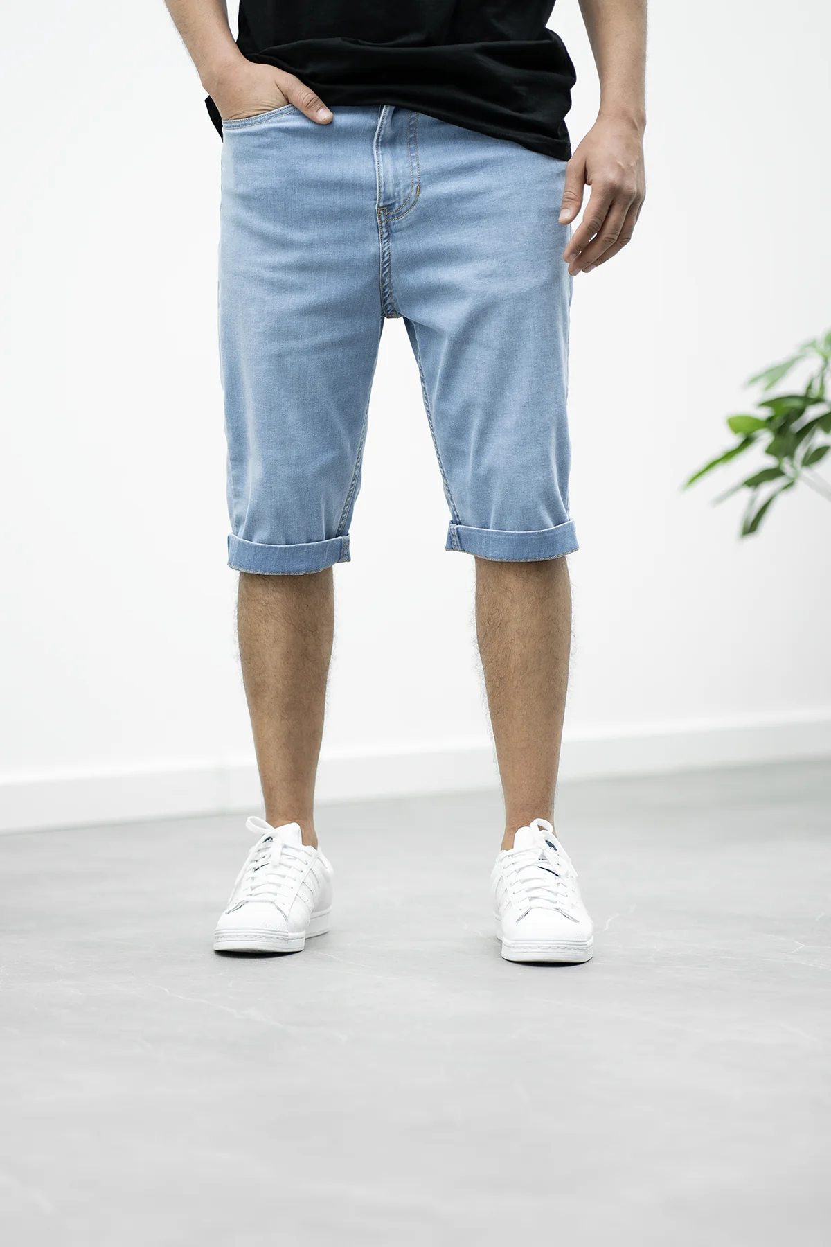 Kurze Jeanshose Für Herren