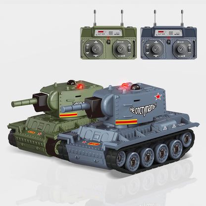 Mini-RC-Panzer mit 330° drehbarem Turm sowie Sound und Beleuchtung
