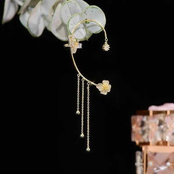 ✨🦋 Zirkonia Ohrringe mit Schmetterling po💖✨