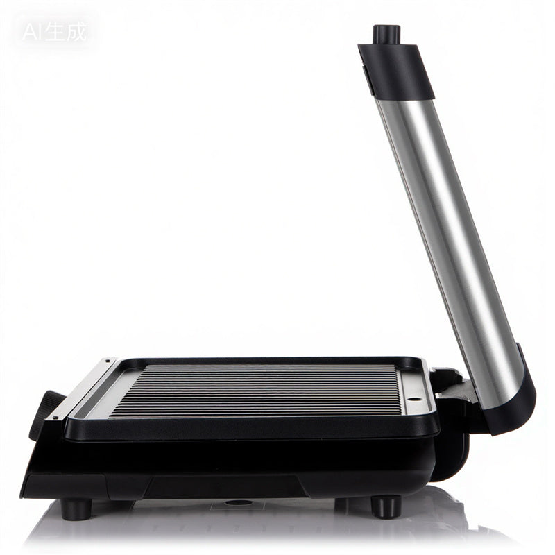 ⏳Begränsat erbjudande⏰Rökfri inomhusgrill 2200 W med nonstick-belagd platta🥩