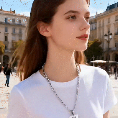 🔥Het försäljning✨ Halsband med 67-nummerhäng