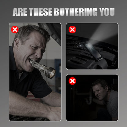 ⏰Uppladdningsbar LED-glasögon med pannlamp