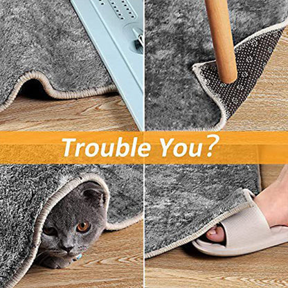 💕Hjärtformade återanvändbara halkskydd för mattor