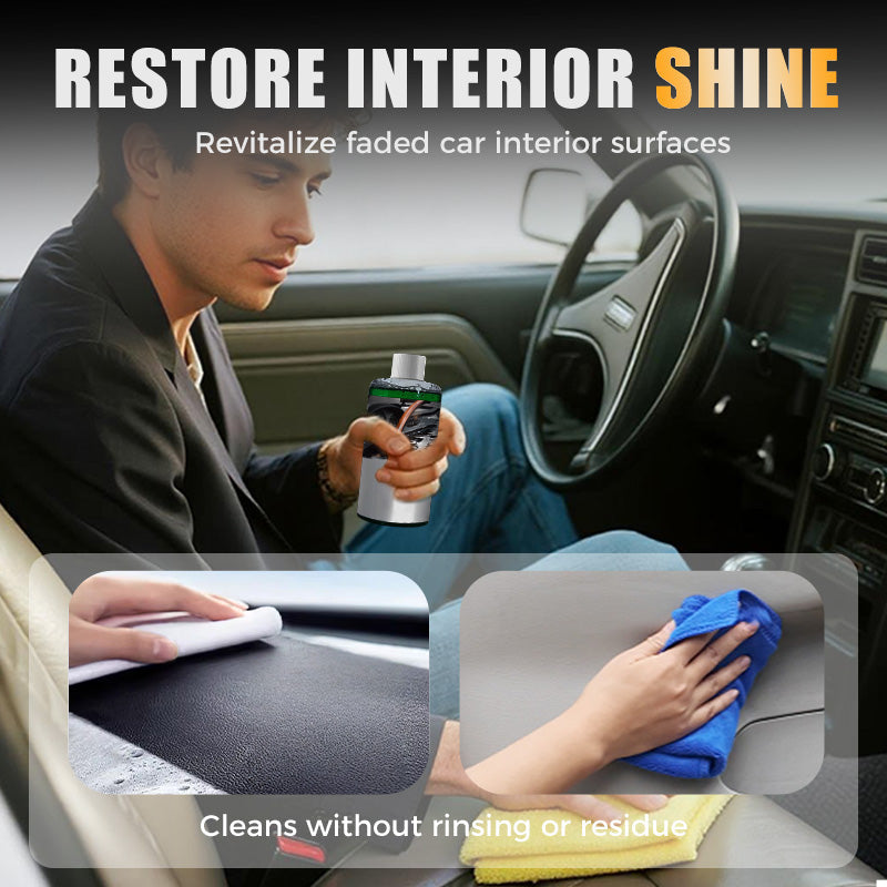 🔥Köp mer, spara mer🔥Instant Shine & Protection Car Interior Polisher