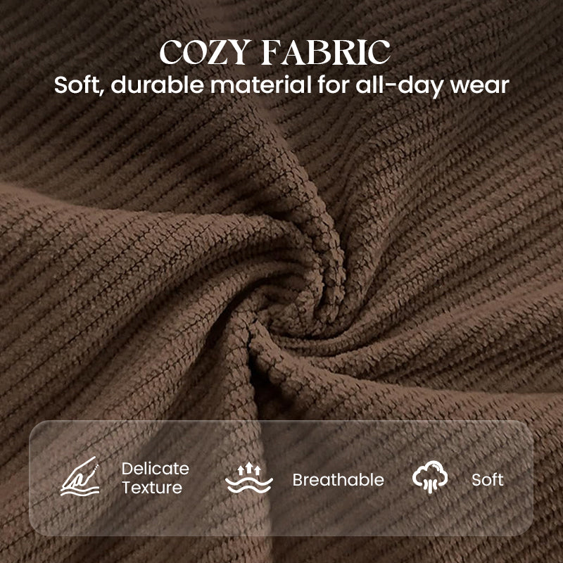 Corduroy-byxor för mä